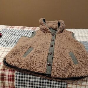 Ruff Hewn  Tan Sherpa Wiyh Gray